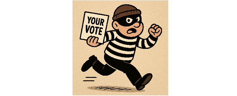 Don’t let them steal your vote!